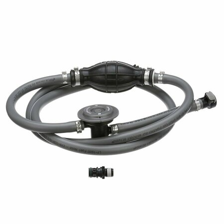 ATTWOOD MARINE Attwood Mercury Fuel Line Kit, 3/8 in. Dia. x 6' Length w/Fuel Demand Valve 93806MUSD7